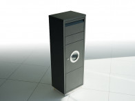 Skrzynka pocztowa drop-in na paczki i listy Letteram Radius Ovation1 Black..