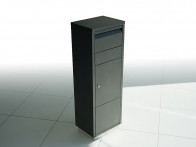 Skrzynka pocztowa drop-in na paczki i listy Letteram Radius Ovation 2 Black..