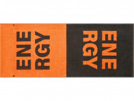 Ręcznik Cawo Fitness Energy Orange/Black 50x130..
