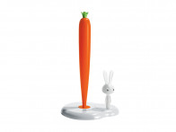 Stojak na ręczniki papierowe Alessi Bunny&Carrot White 29,4cm..
