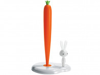 Stojak na ręczniki papierowe Alessi Bunny&Carrot White 34cm..