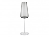 Kieliszek wąski Blomus Belo Smoke do szampana x2..