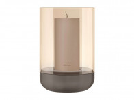 Świecznik Blomus Calma Burned Metal Metallic Finish L..