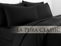 Pościel La Pura Uni Black 140x200..