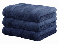 Ręcznik Cawo Noblesse Uni Night Blue 30x30..