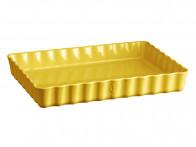 Naczynie do tarty i quiche Emile Henry Tarte Rect 34cm Yellow..