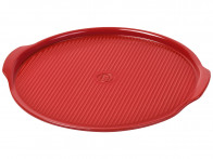 Kamień do pizzy z żebrami Emile Henry Red 40cm..