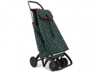 Wózek na zakupy Rolser I-Max 4L TOUR Wild Green / dwukierunkowy składany skrętny..