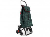 Wózek na zakupy Rolser I-Max 6L Wild Green / schodowy składany..