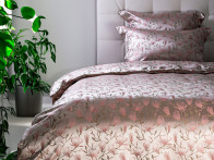 Pościel jedwabna Seidenweber Magnolia Pink - poszewka na poduszkę 80x80..