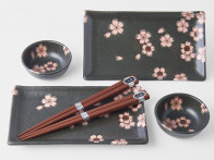 Zestaw do sushi Made In Japan Cherry Flowers - dla 2 osób..