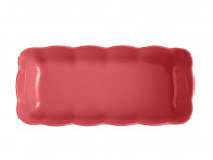 Naczynie do tarty i quiche Emile Henry Madeleine Tarte Long 26cm Rose Candy..