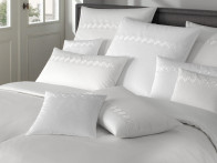 Poszewka Elegante Classic Jacquard El Greco White..