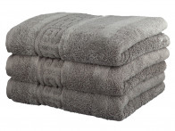 Ręcznik Cawo Noblesse Greek Uni Graphit 30x50..