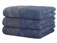 Ręcznik Cawo Two-Tone Uni Dark Blue..