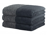 Ręcznik Cawo Two-Tone Uni Grey..