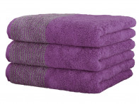 Ręcznik Cawo Two-Tone Uni Purple 30x50..