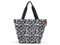 Torba na zakupy Reisenthel Shopper M Leo Nero Waterproof..