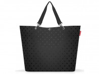 Torba na zakupy Reisenthel Shopper XL Glossy Dots Black Waterproof..