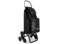 Wózek na zakupy Rolser Saquet 6 LN Termo Black / schodowy z torbą termiczną..