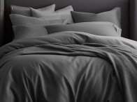 Pościel Vincenza Uni Satin Grey 200x200PL..