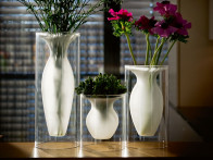 Wazon dekoracyjny Philippi Esmeralda L 32 cm..