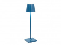Lampa Zafferano Poldina LED Table 27 Capri Blue..
