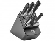 Zestaw noży w bloku samoostrzącym Zwilling Four Star Silver-Gray 6 elementów..