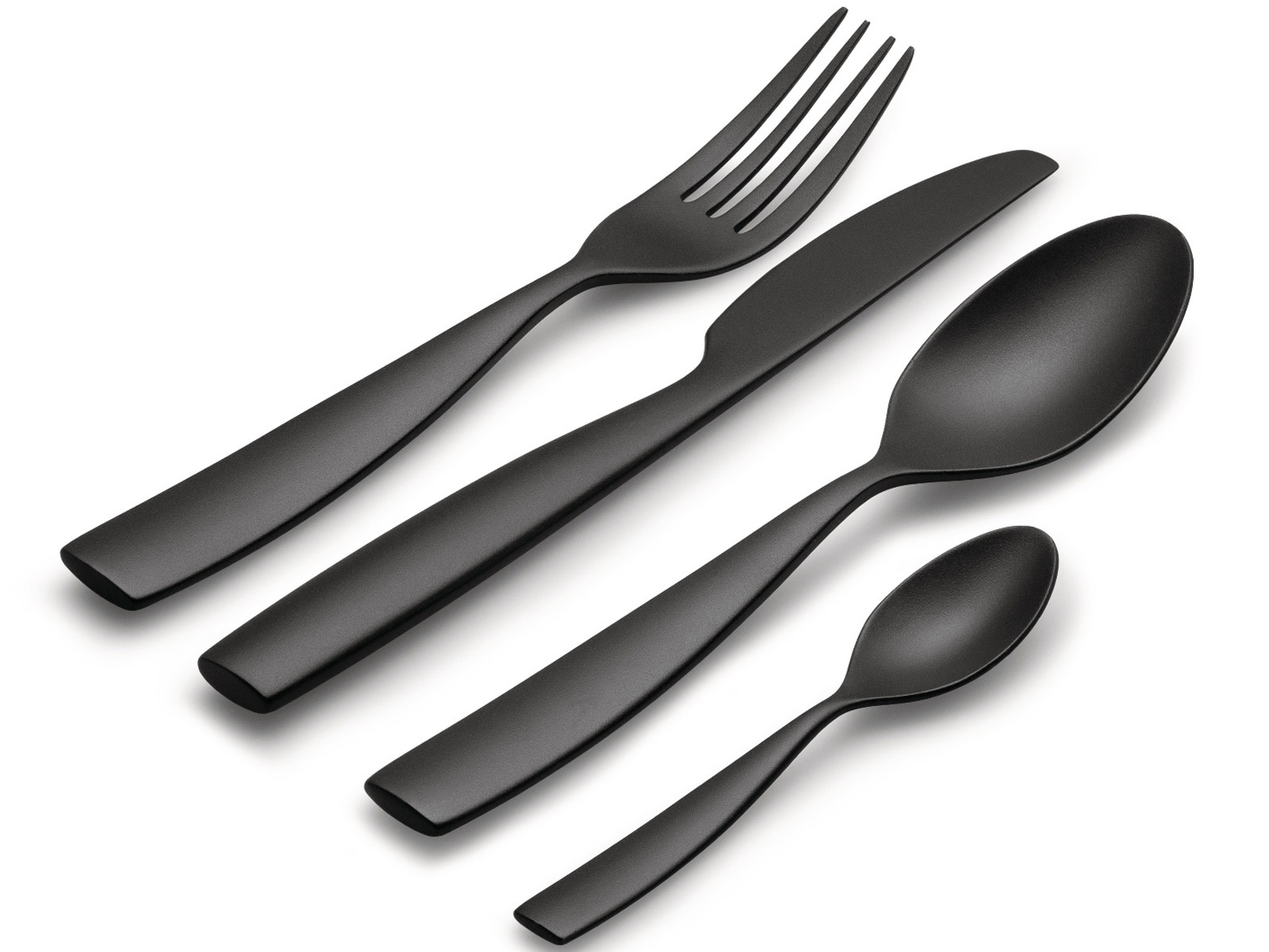 Sztućce stołowe Alessi Dressed En Plein Air Black x4