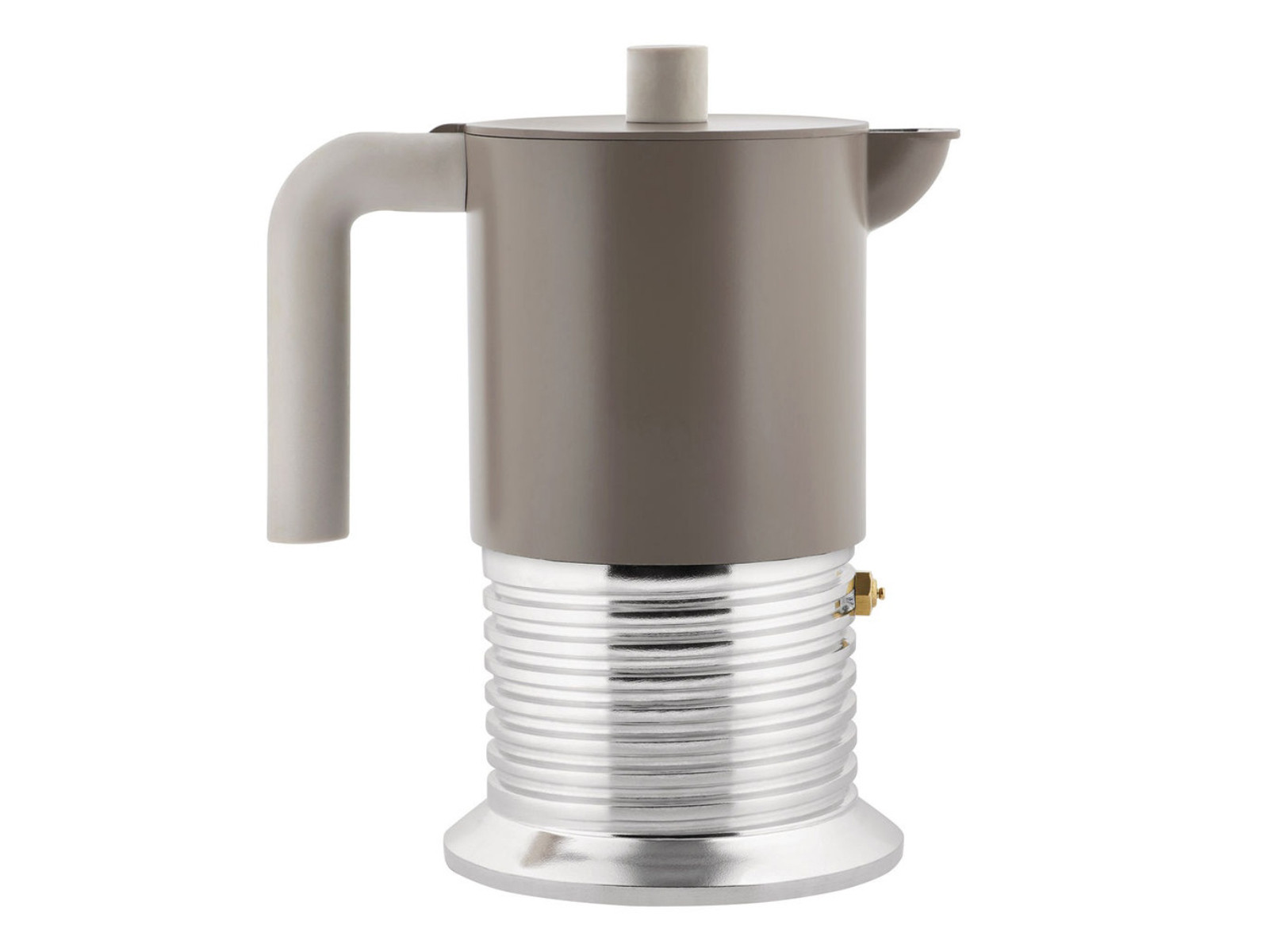 Zaparzacz do espresso Alessi Vite Warm Grey 300ml x6 IND