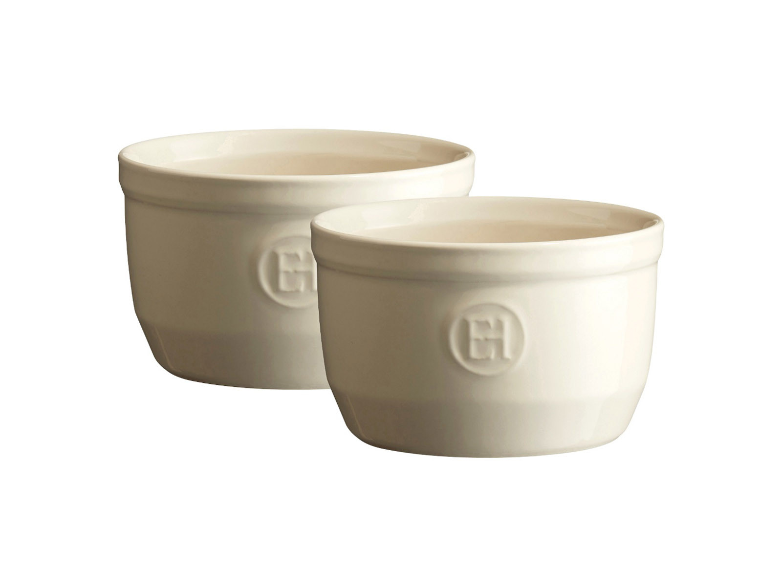 Ramekin do zapiekania Emile Henry N°10 10cm Cream x2