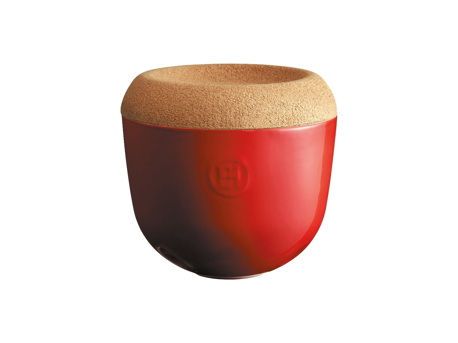 Pojemnik na czosnek Emile Henry 14,5cm Red