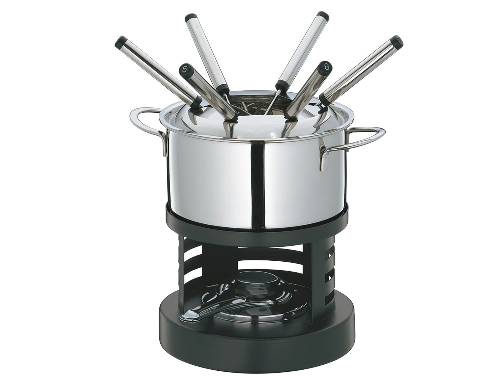 Zestaw do fondue Kuchenprofi Luzern 1,6l dla 6 osób