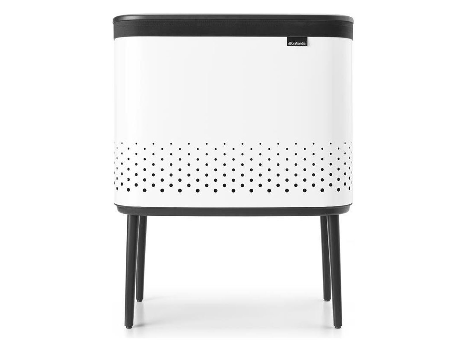 Kosz na bieliznę Brabantia Bo Laundry White 60L