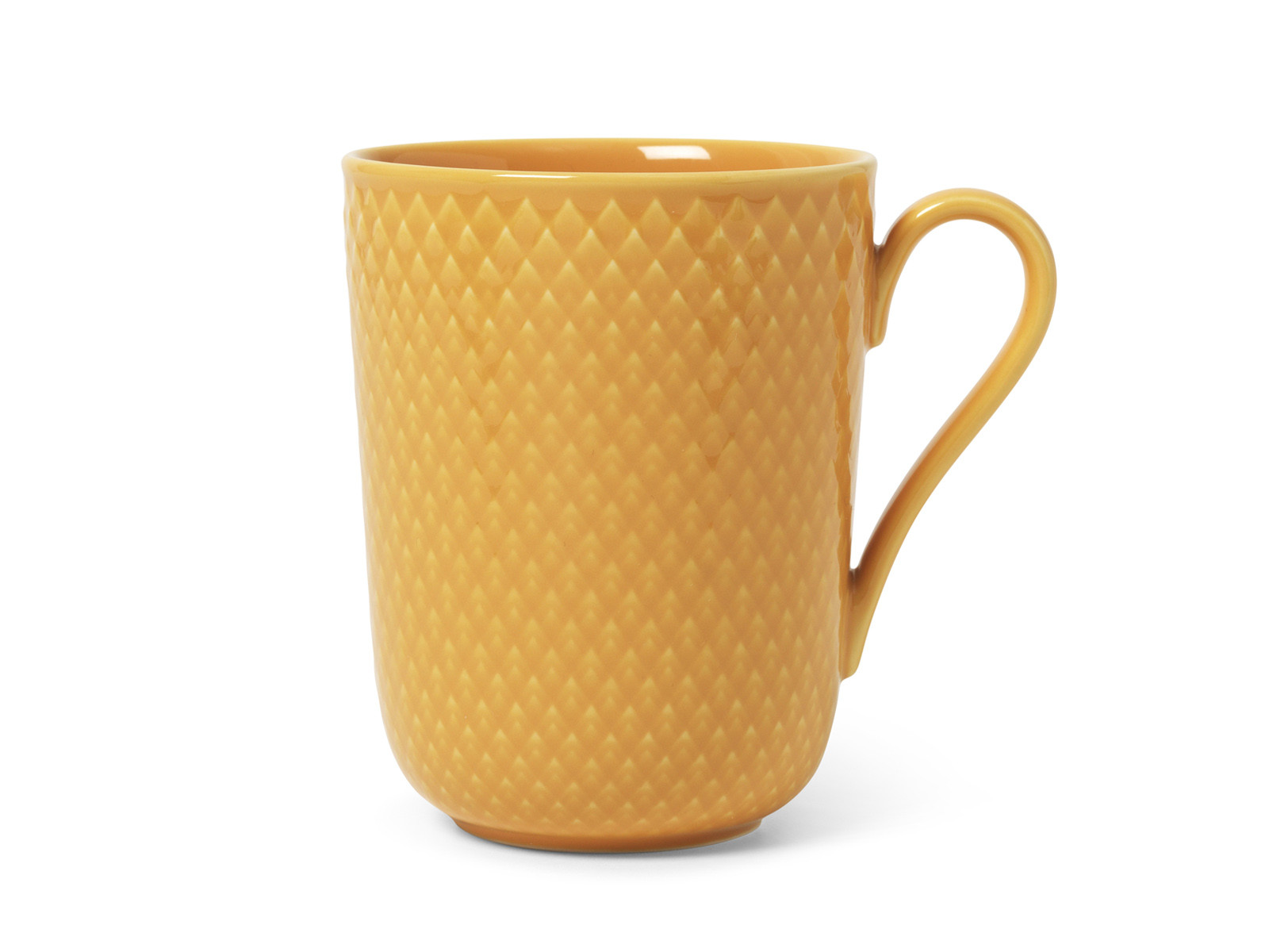 Kubek Lyngby Rhombe Yellow