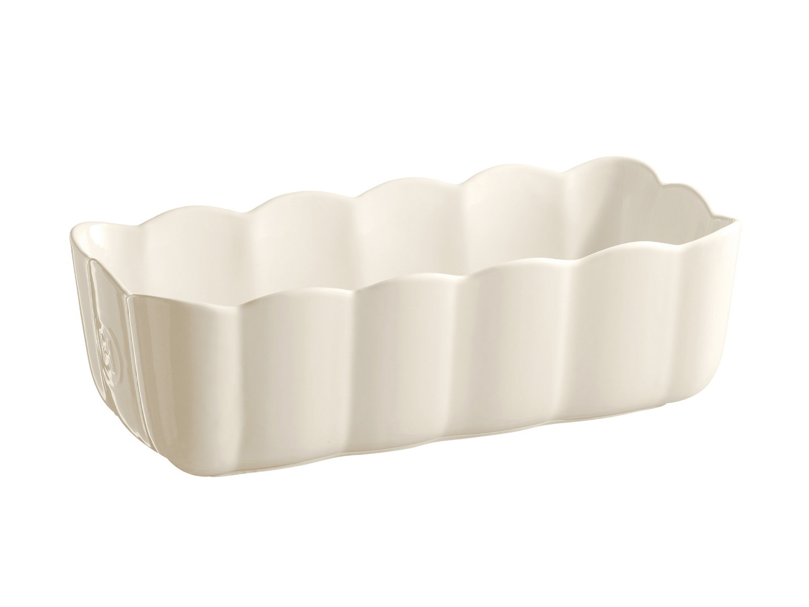 Naczynie do tarty i quiche Emile Henry Madeleine Tarte Long 26cm Cream