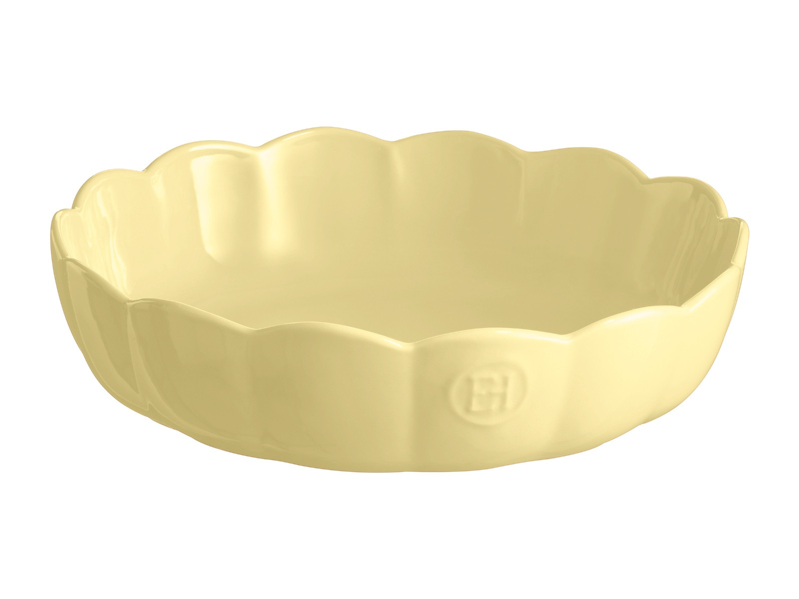 Naczynie do zapiekania Emile Henry Madeleine Round 26cm Vanilla