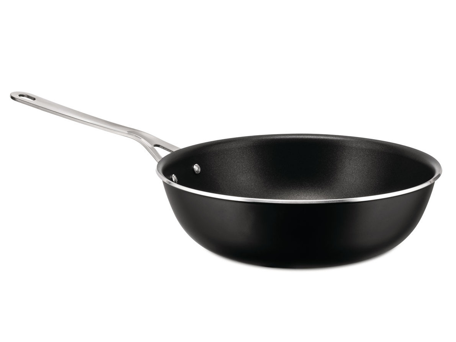 Patelnia głęboka Alessi Pots&Pans Black 28cm