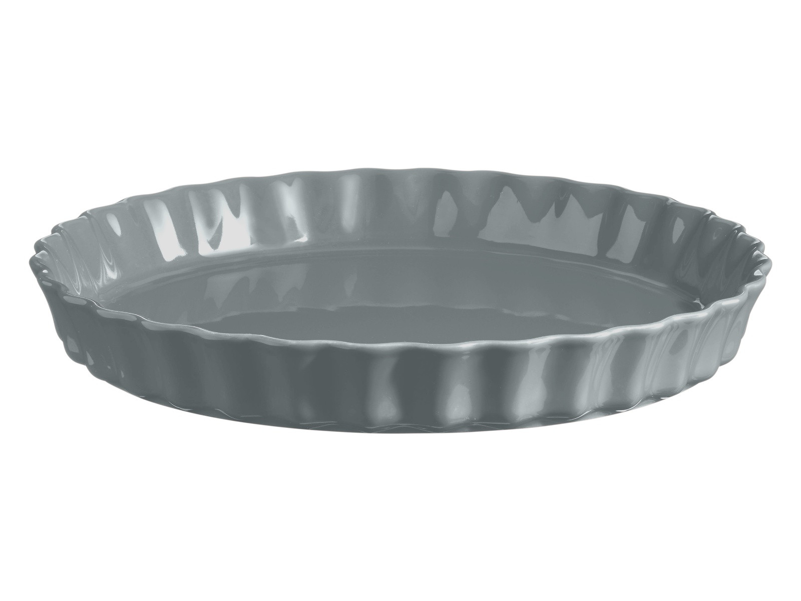 Naczynie do tarty i quiche Emile Henry Tarte Low 28cm Grey Pearl