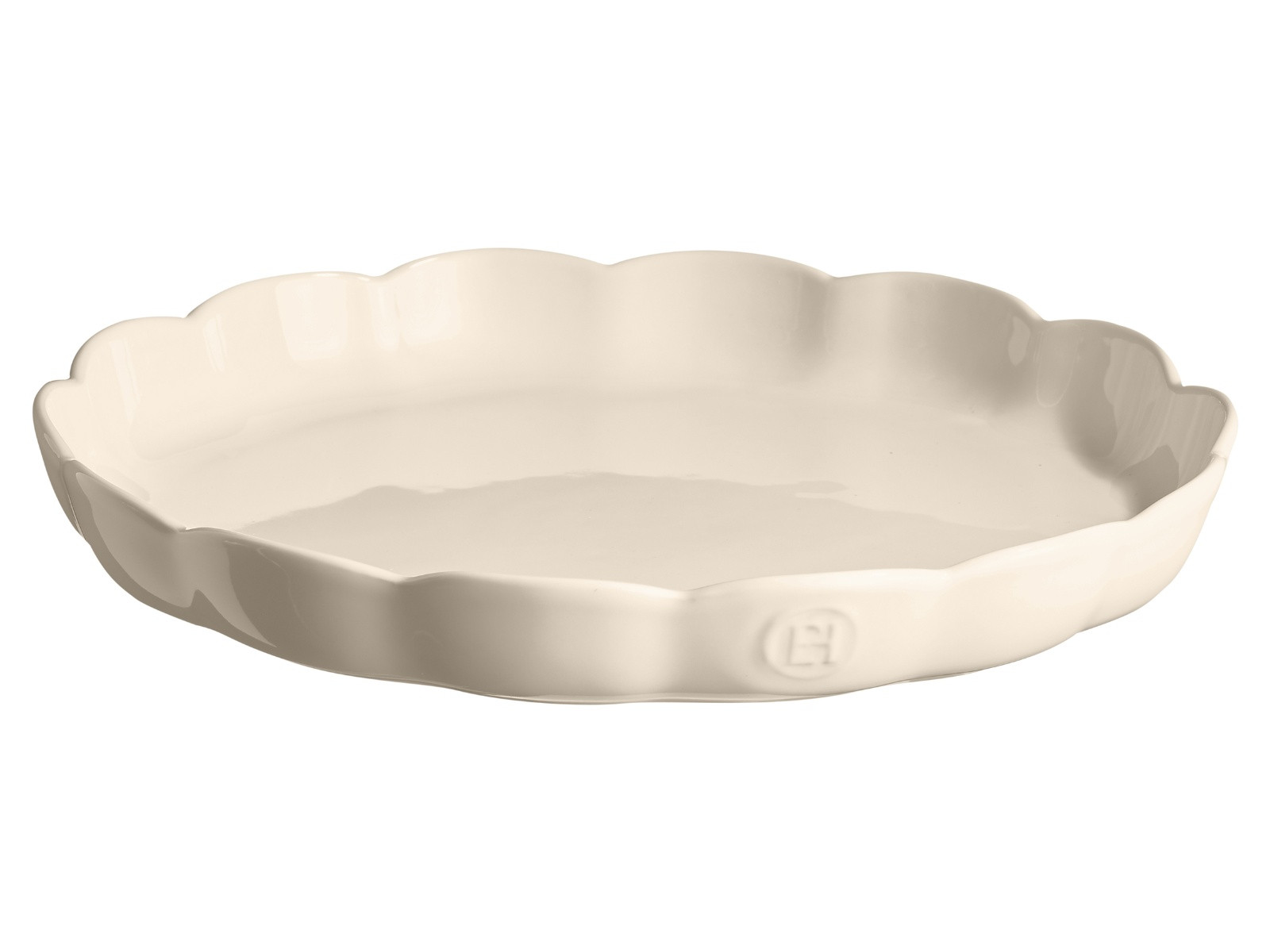 Naczynie do tarty i quiche Emile Henry Madeleine Tarte Low 30cm Cream