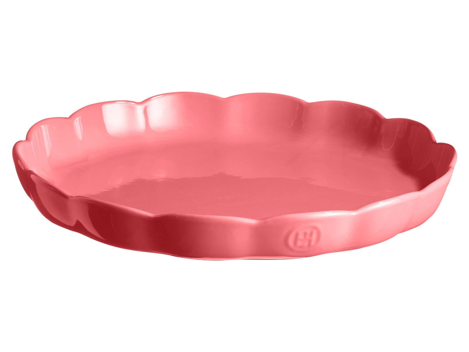 Naczynie do tarty i quiche Emile Henry Madeleine Tarte Low 30cm Rose Candy