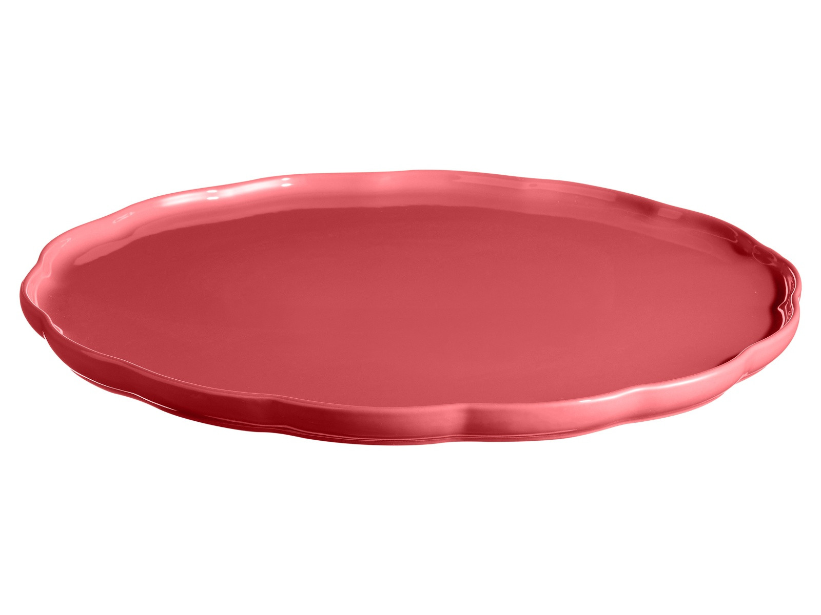 Taca do zapiekania i serwowania Emile Henry Madeleine Round 31cm Rose Candy
