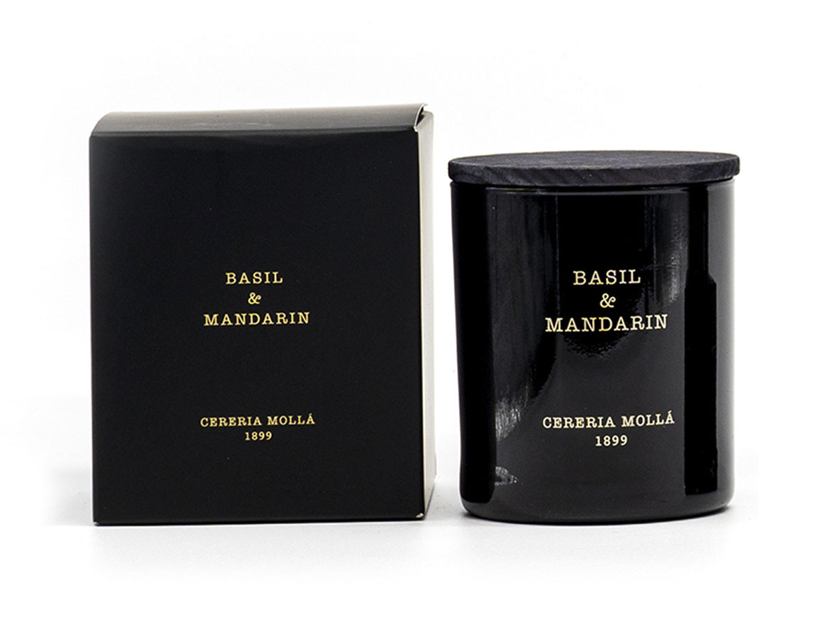 Świeca zapachowa Cereria Molla Premium Basil & Mandarín
