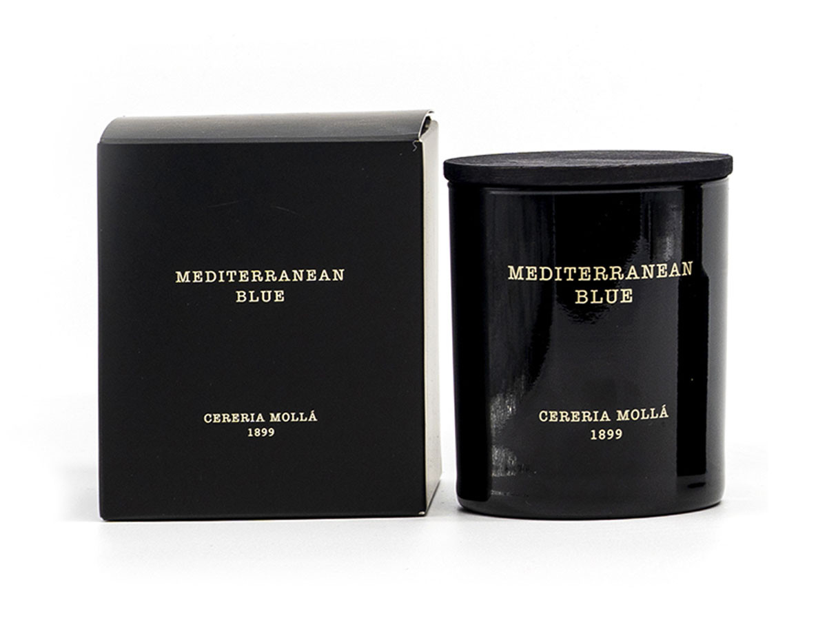 Świeca zapachowa Cereria Molla Premium Mediterranean Blue