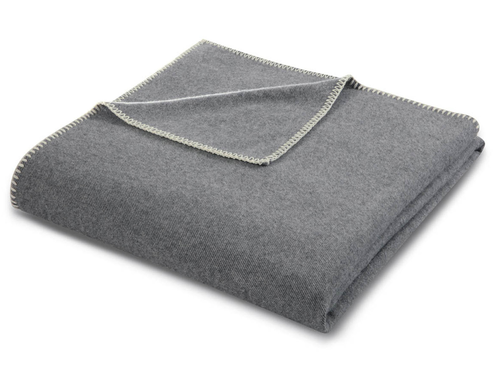 Koc Biederlack Wool Greenline Grey 150x200