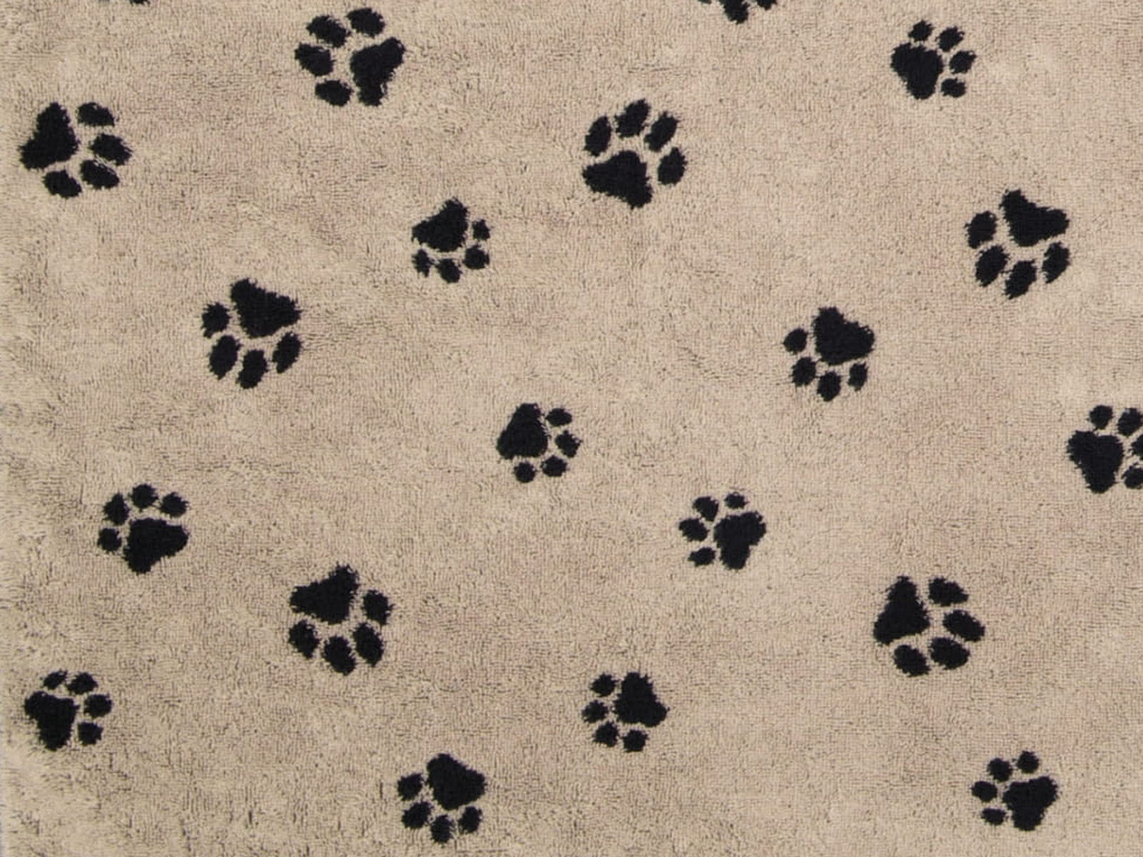 Ręcznik Cawo Love Dogs Paws Black 80x150