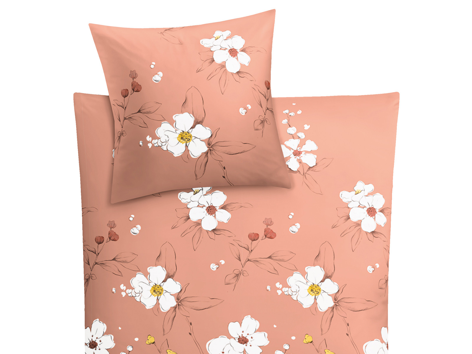 Pościel Kleine Wolke Sienna Terracotta 135x200