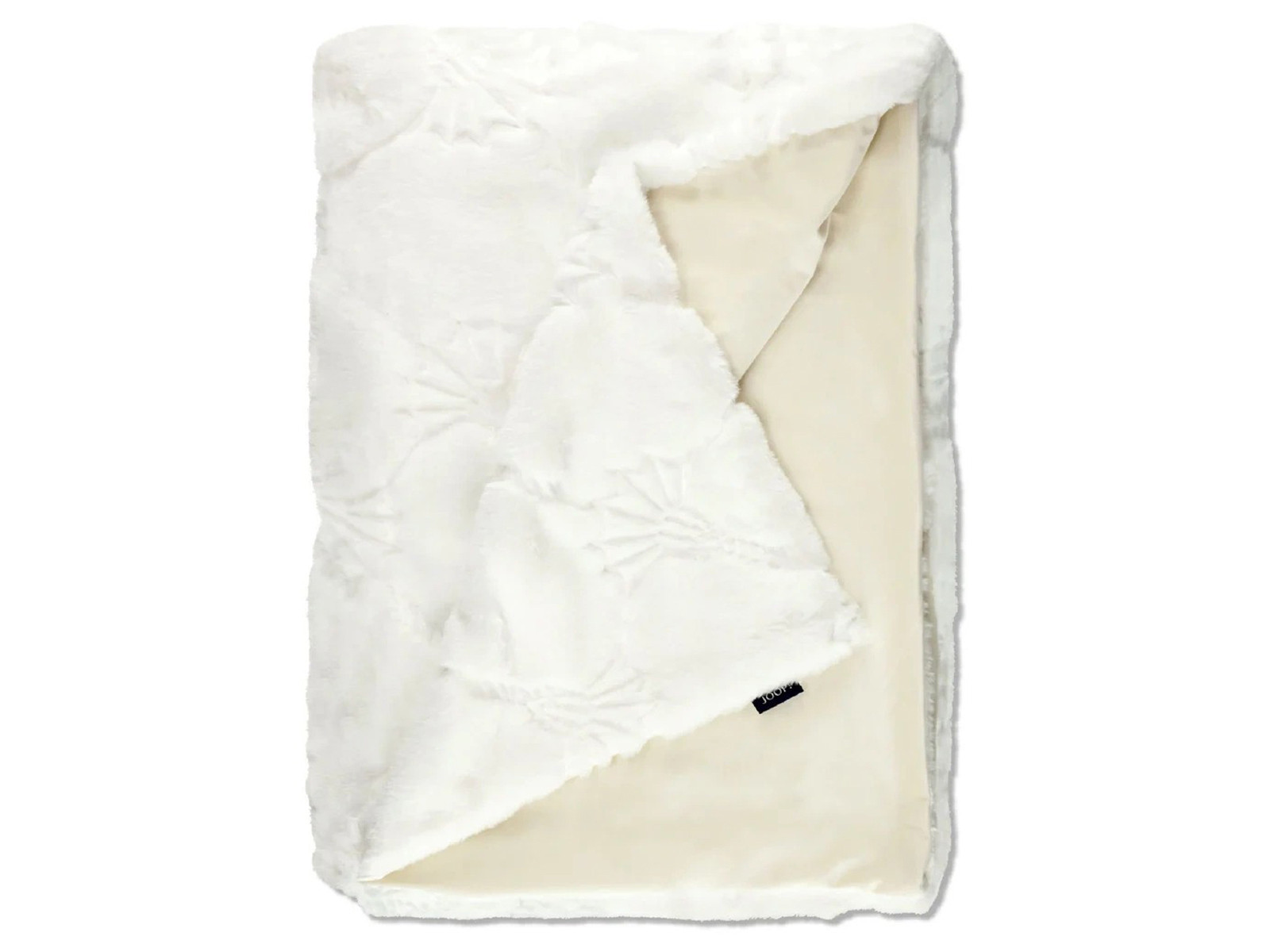 Koc futrzany Joop Cozy Cornflower White 150x200