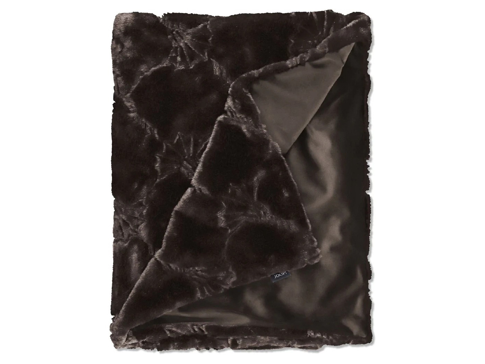 Koc futrzany Joop Cozy Cornflower Brown 130x170