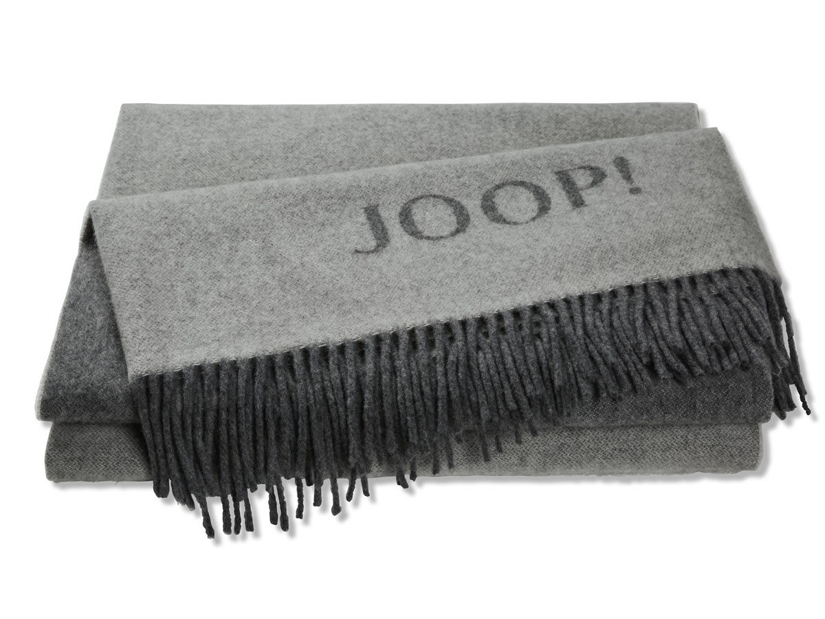 Pled Joop Wool Fine Grey 130x180